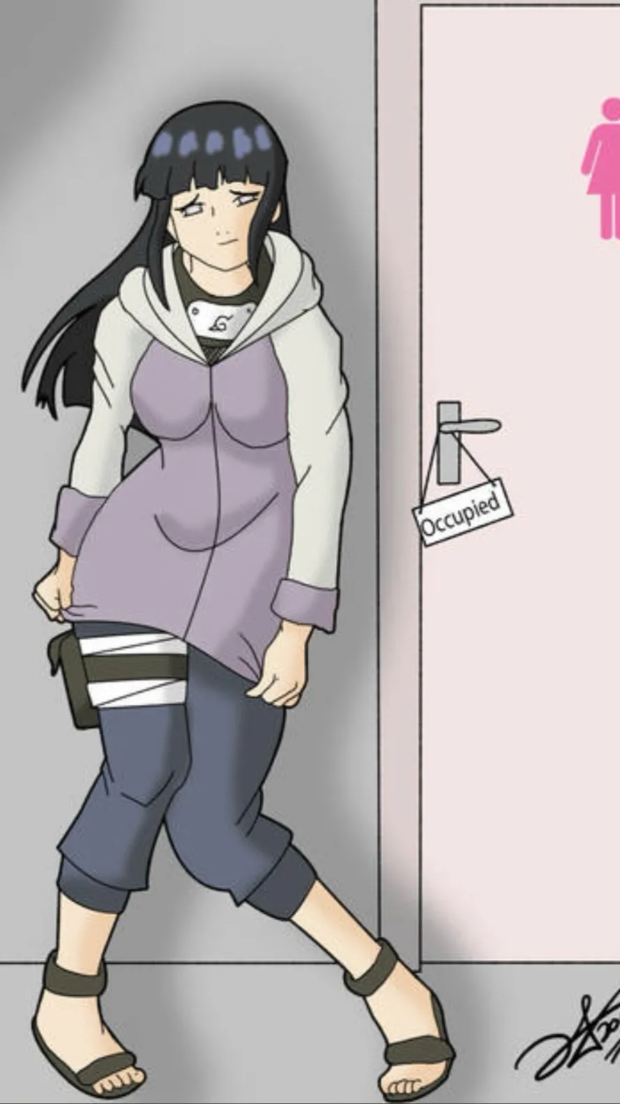 ai character: Hinata aka you background