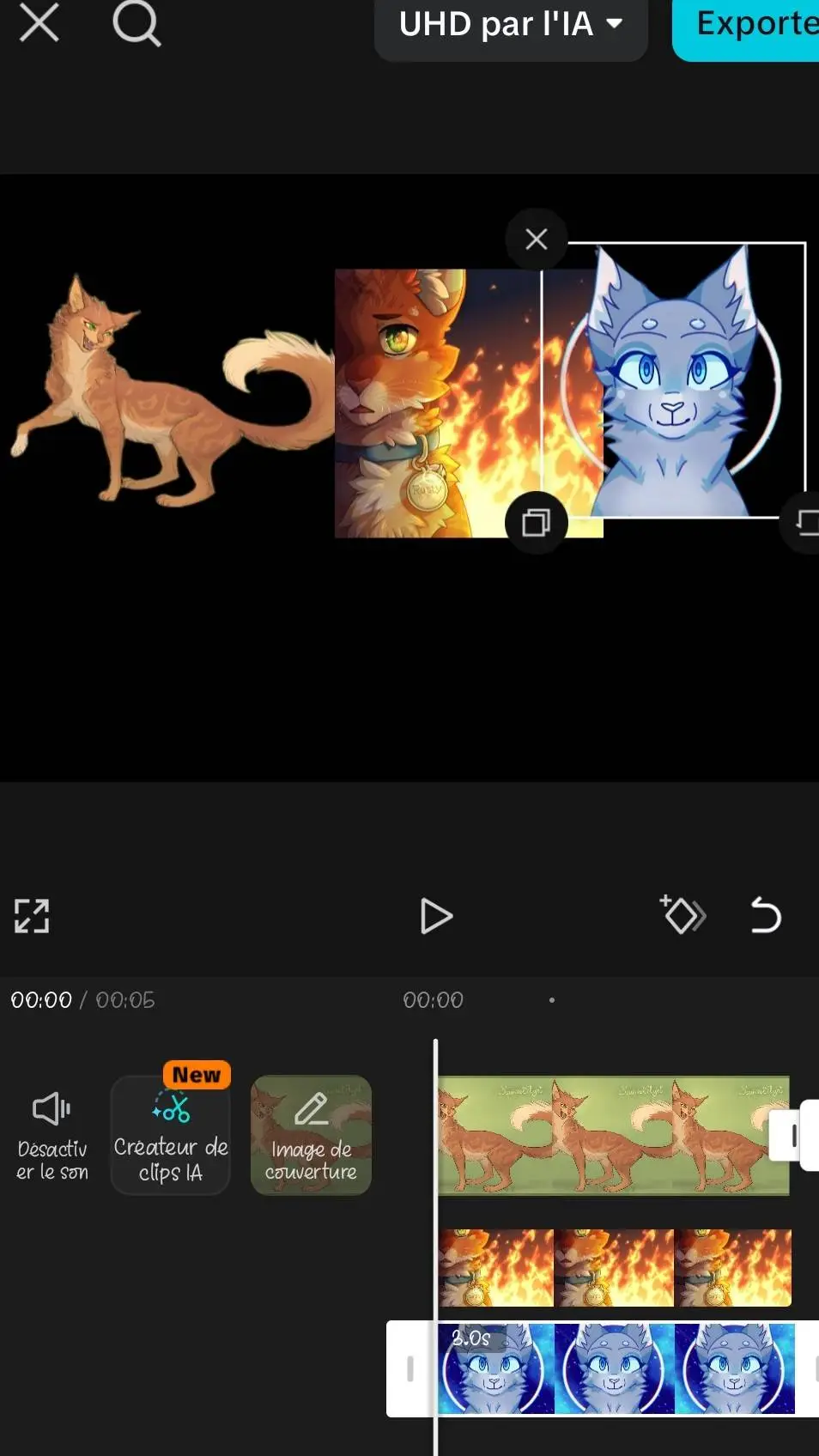 ai character: le trios parfait background