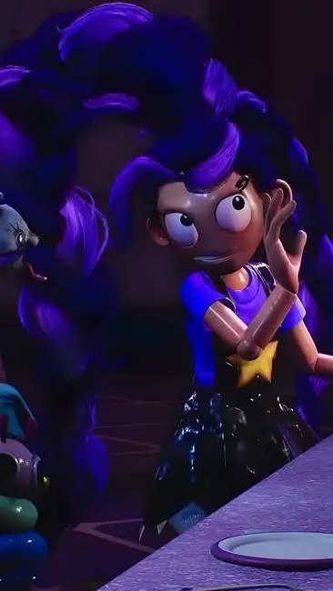 ai character: Lili lovebraids background