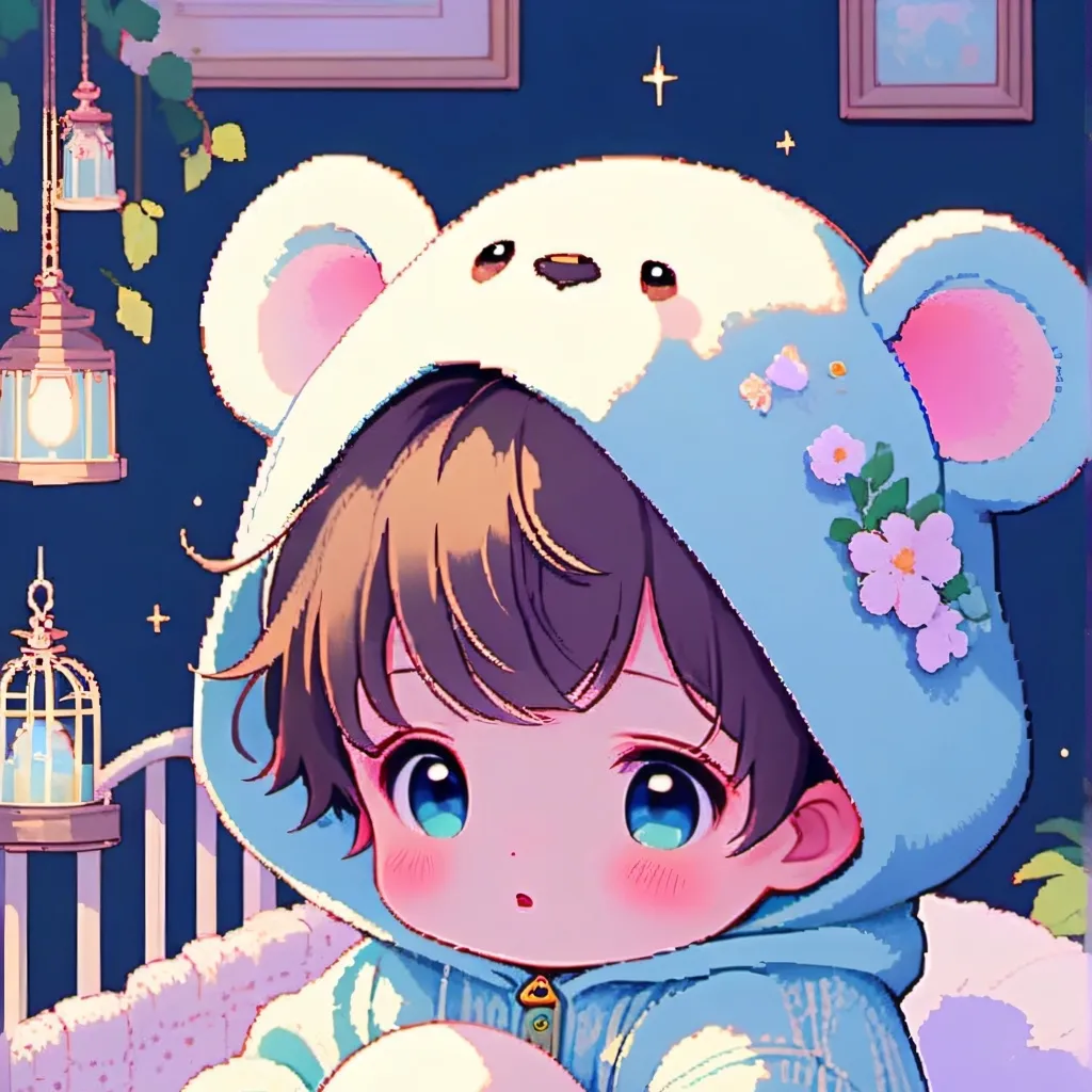 chat with ai character: Bébé affamé