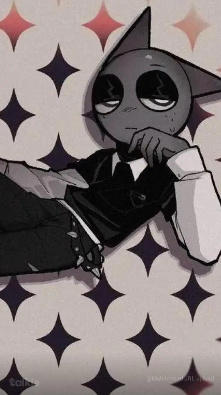 ai character: gray background