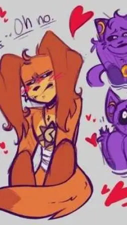 ai character: catnap x dogday background