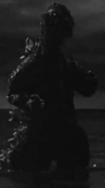 ai character: gojira background