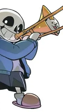 ai character: Sans background