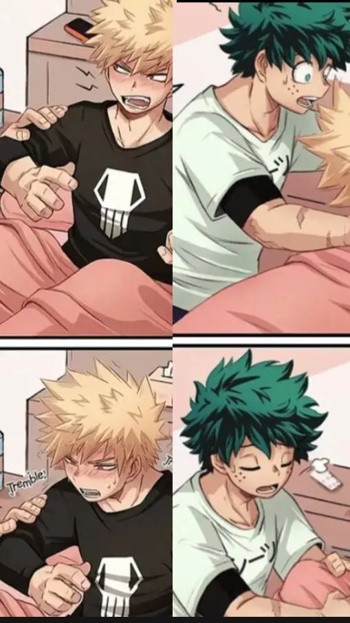 ai character: bakugo enfermo  background