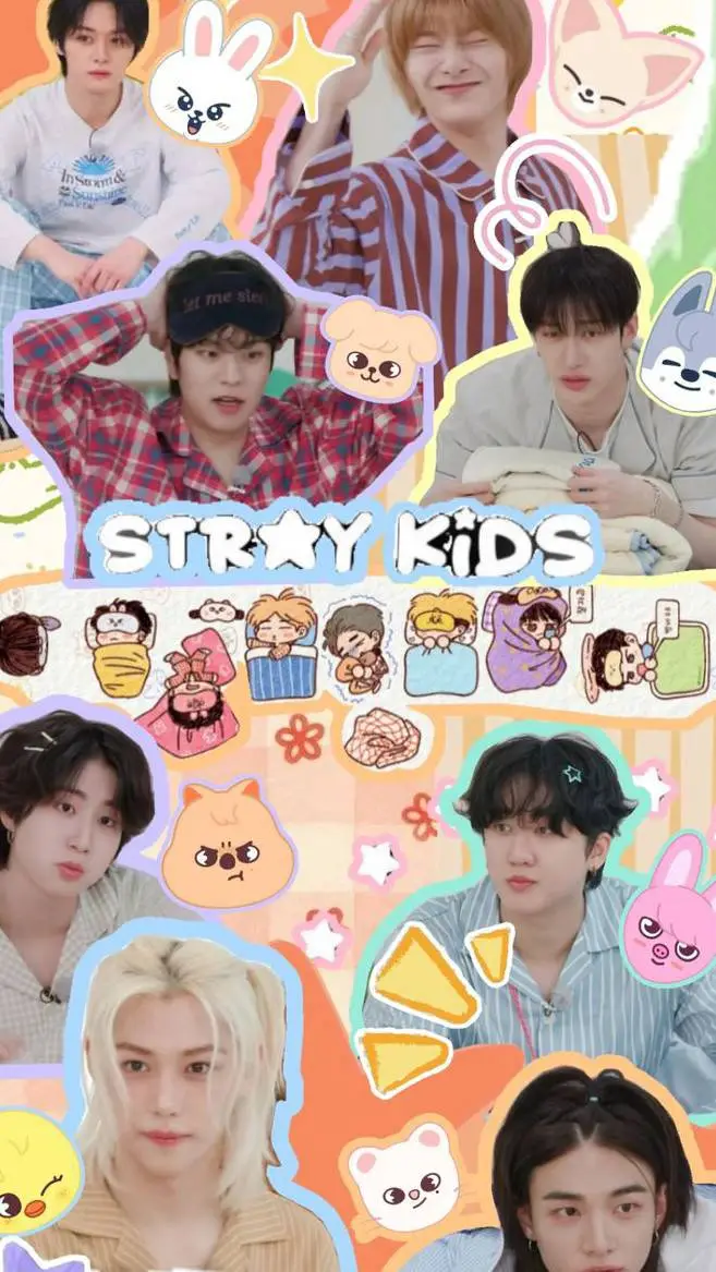 ai character: StrayKids♪ background