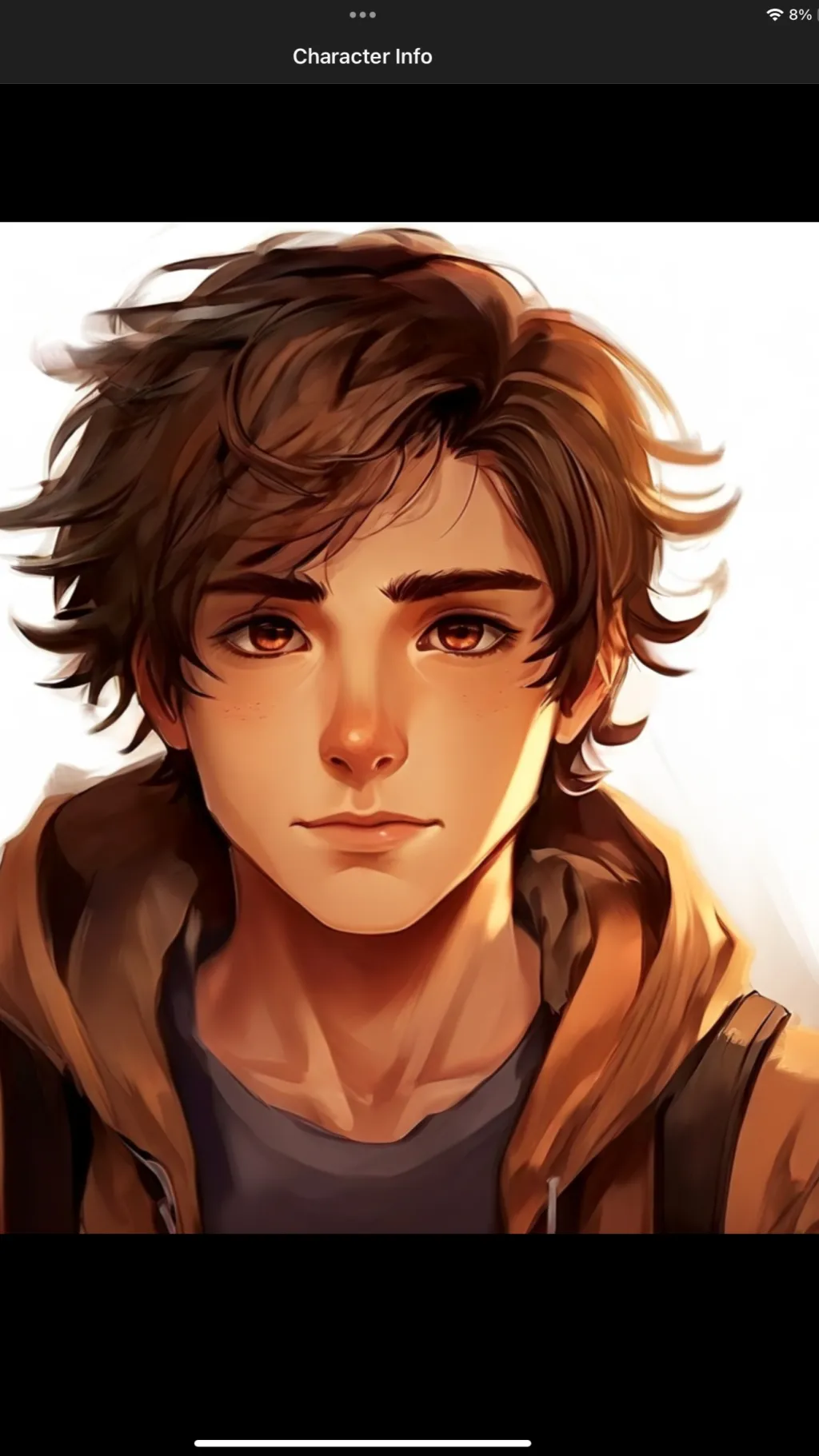 ai character: Liam kang background