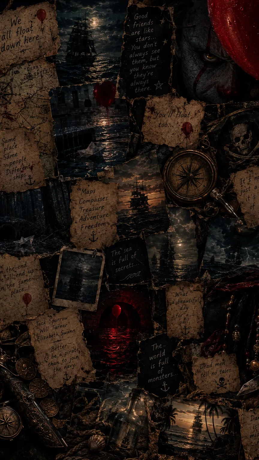 ai character: POTC X IT background