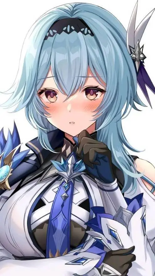 ai character: eula Lawrence  background