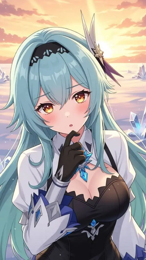 ai character: eula Lawrence  background