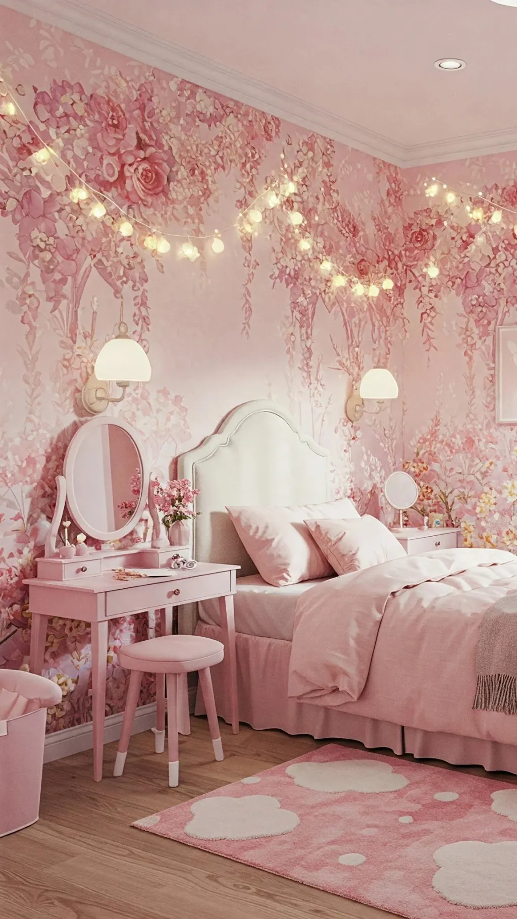 ai character: Sleepover background
