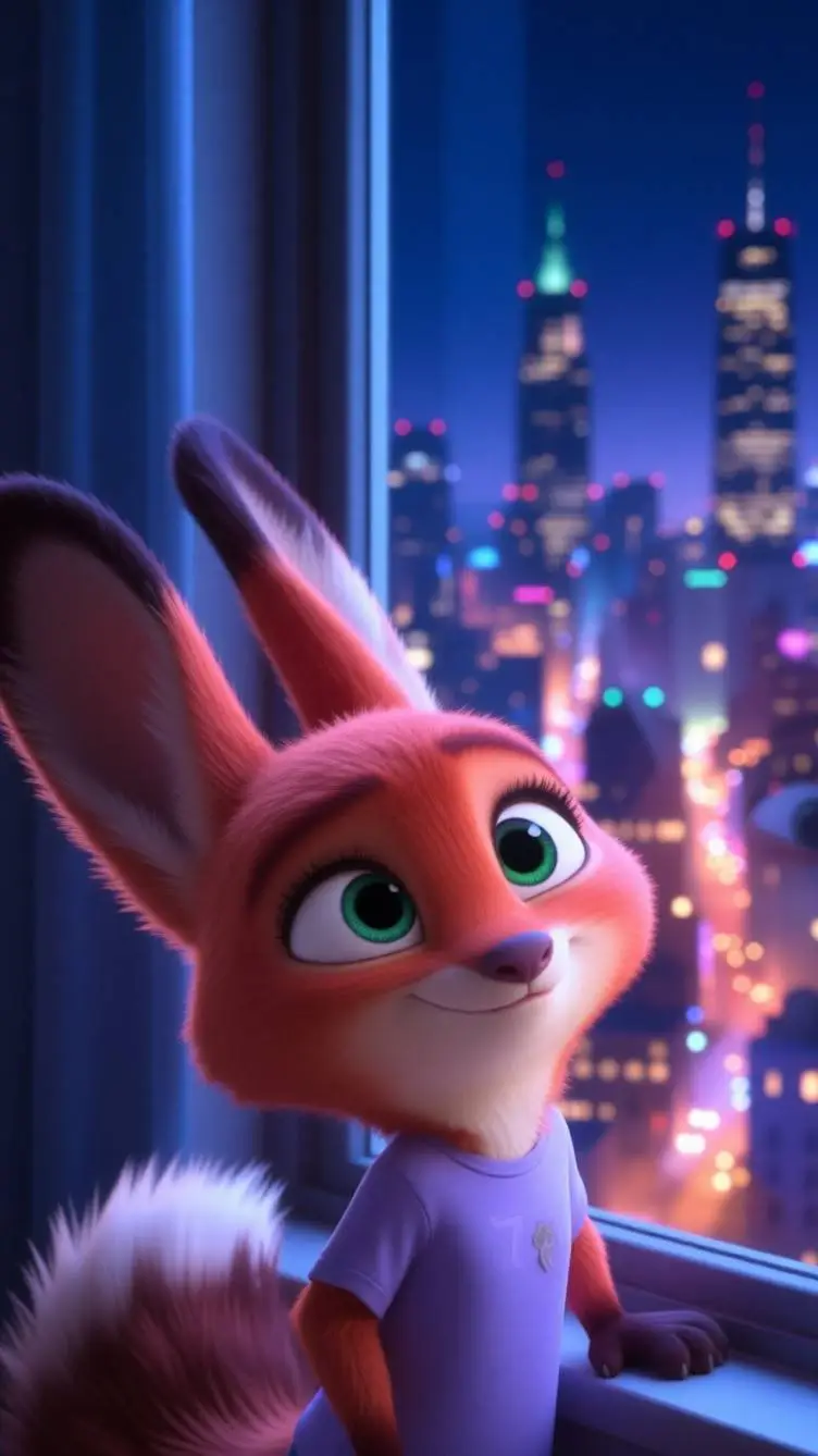 ai character: VIOLET HOPPS  background