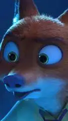 ai character: NICK WILDE  TÁTA  background