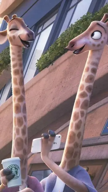 ai character:  JOSH GIRAFFE TWIN background