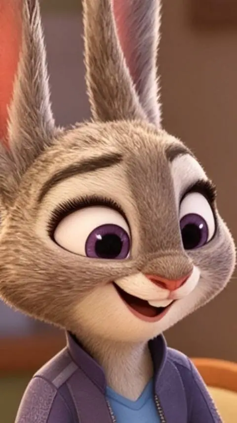 ai character: JUDY HOPPS MÁMA  background
