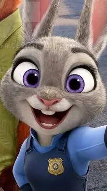 ai character: JUDY HOPPS  background