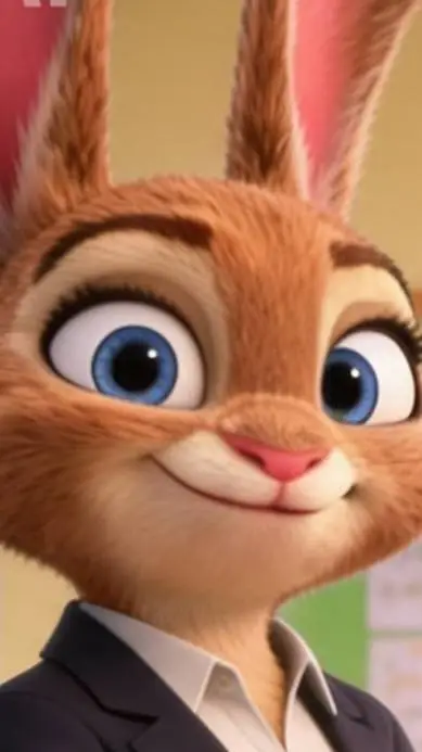 ai character: JESSIE RABBIT  background