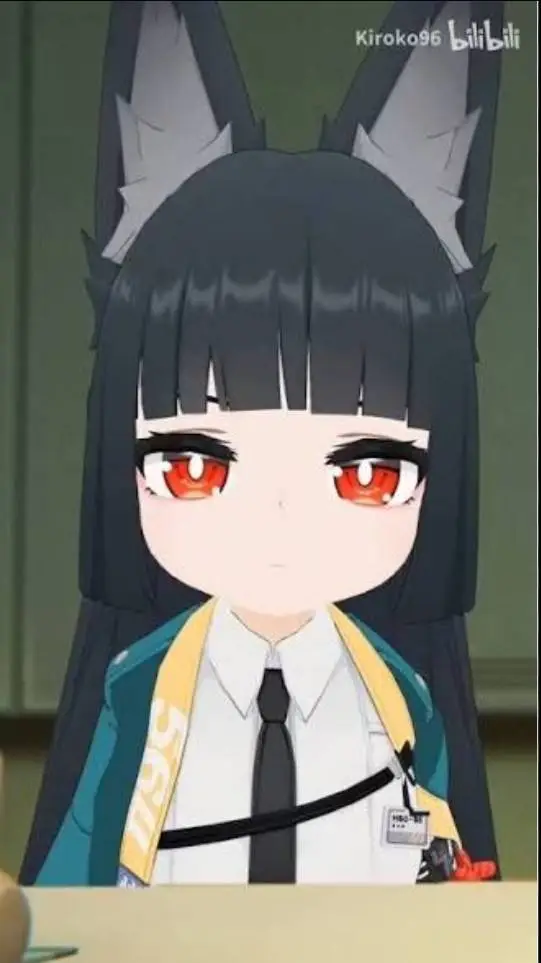 ai character: Miyabi chibi🤣 background