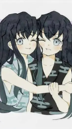 ai character: Mui & Yui background