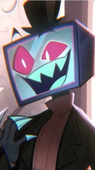ai character: 💙vox💙 background