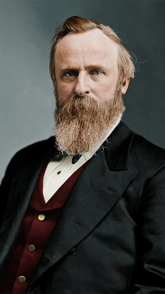 ai character: Rutherford B Hayes background