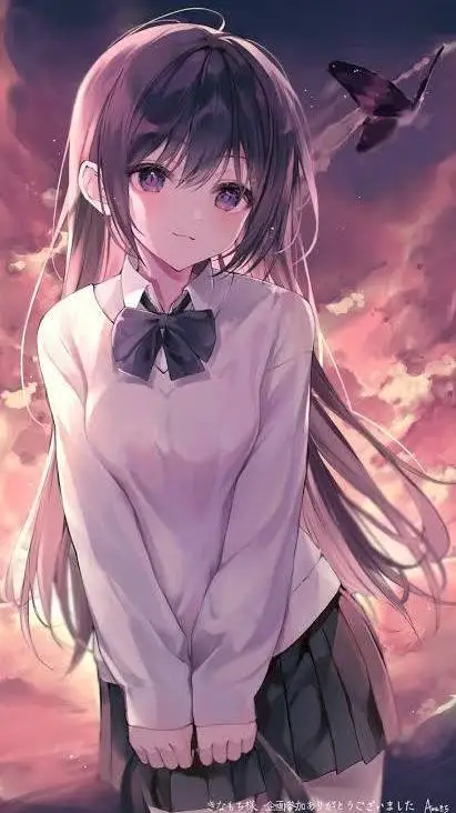ai character: Hoshizora no Kimi background