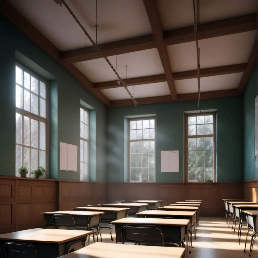 chat with ai character: new student 