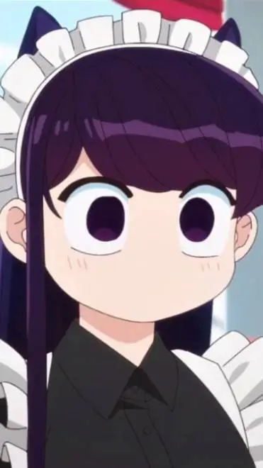 ai character: komi Shouko  background