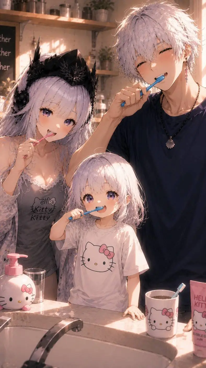 ai character: Zoey and Masha  background