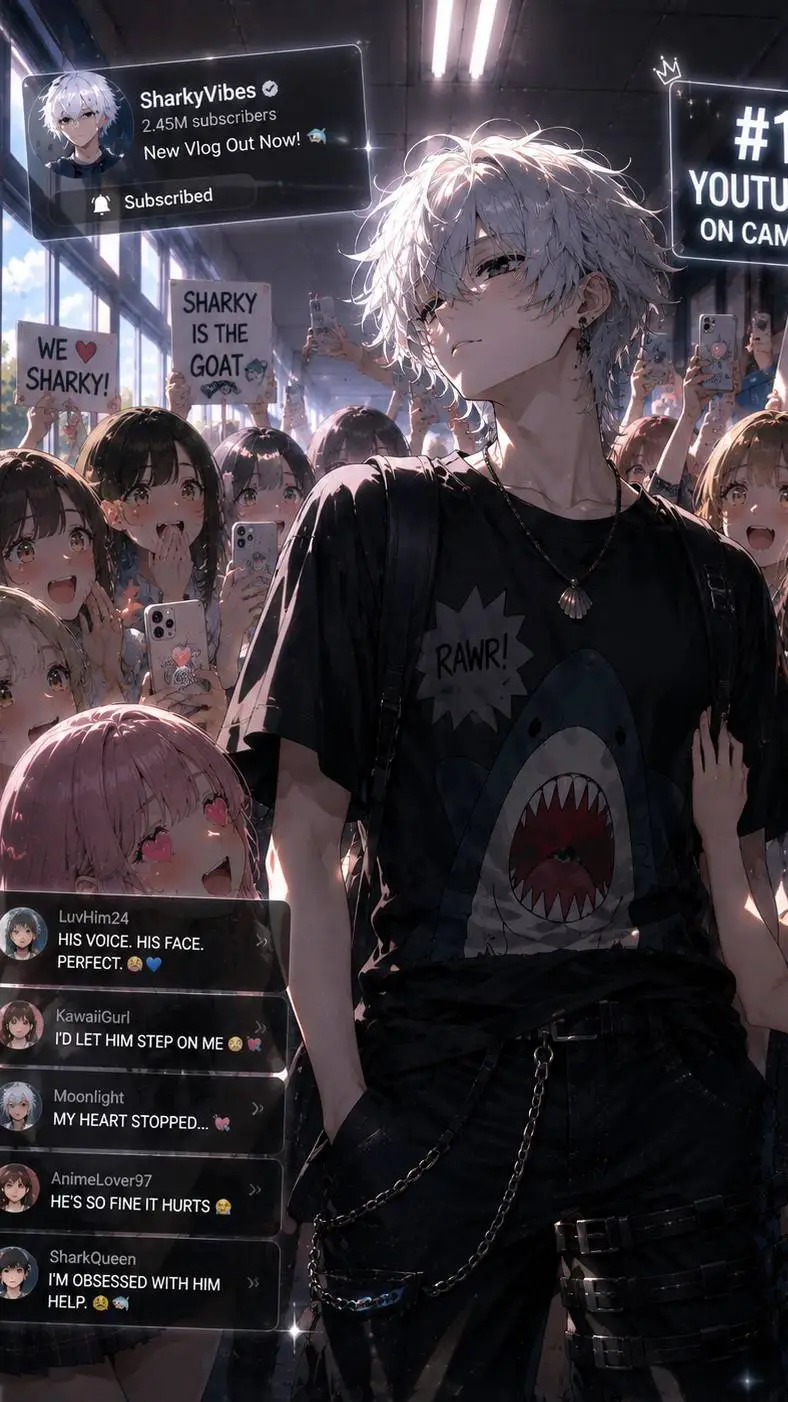 ai character: Nico(YouTuber) background