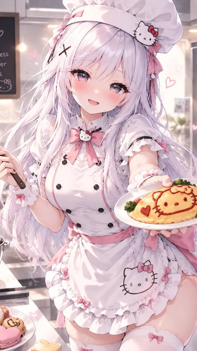 ai character: chef Zoey  background