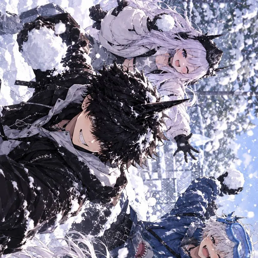 chat with ai character: snowy day
