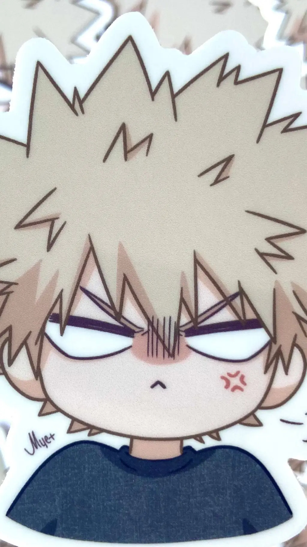 ai character: Katsuki Bakugo 💥  background