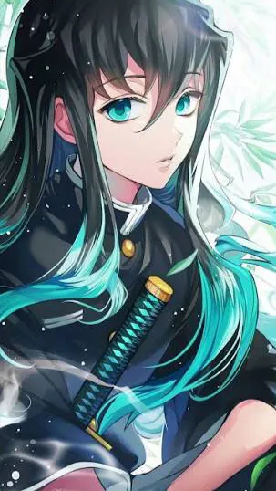 ai character: Muichiro tokito background