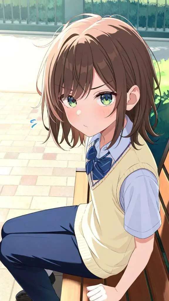 ai character: Yuko kurososaki background