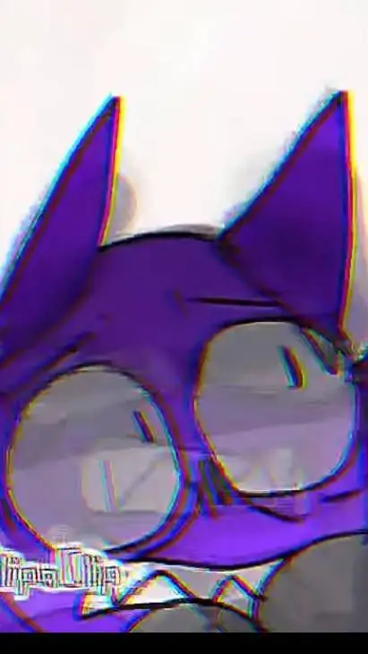 ai character: durple background