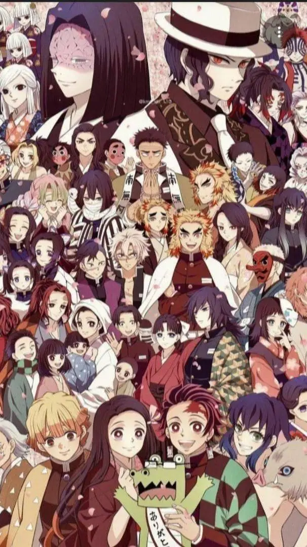 ai character: Kny hashira background