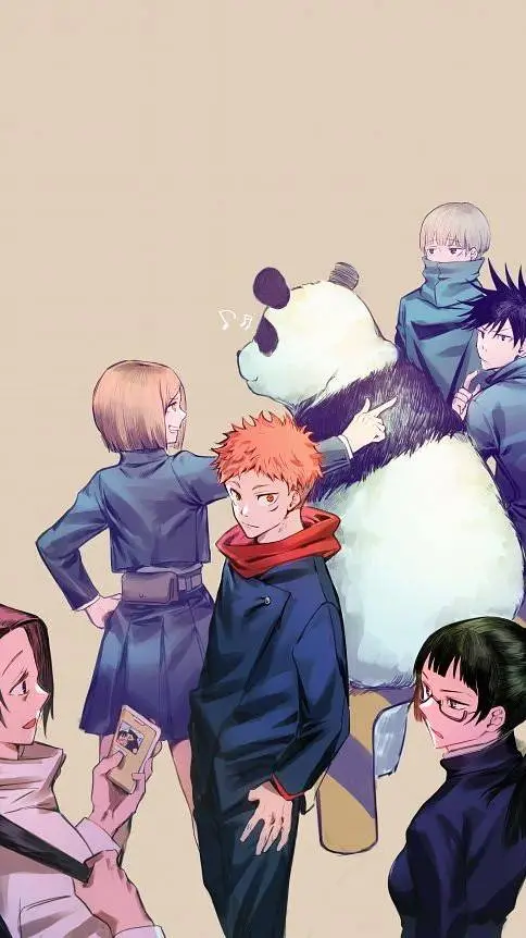 ai character: I ❤️ JujutsuKaisen background