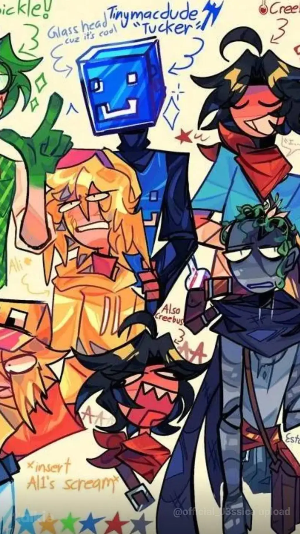 ai character: Goofy gang background