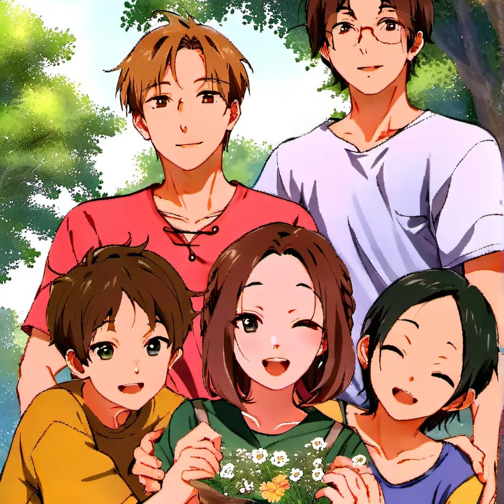 chat with ai character: Family