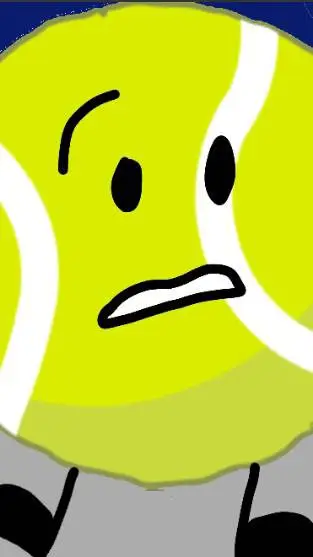 ai character: Tennis ball background