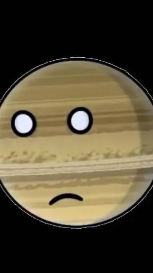 ai character: saturn background