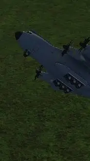 ai character: crashing plane 2 background