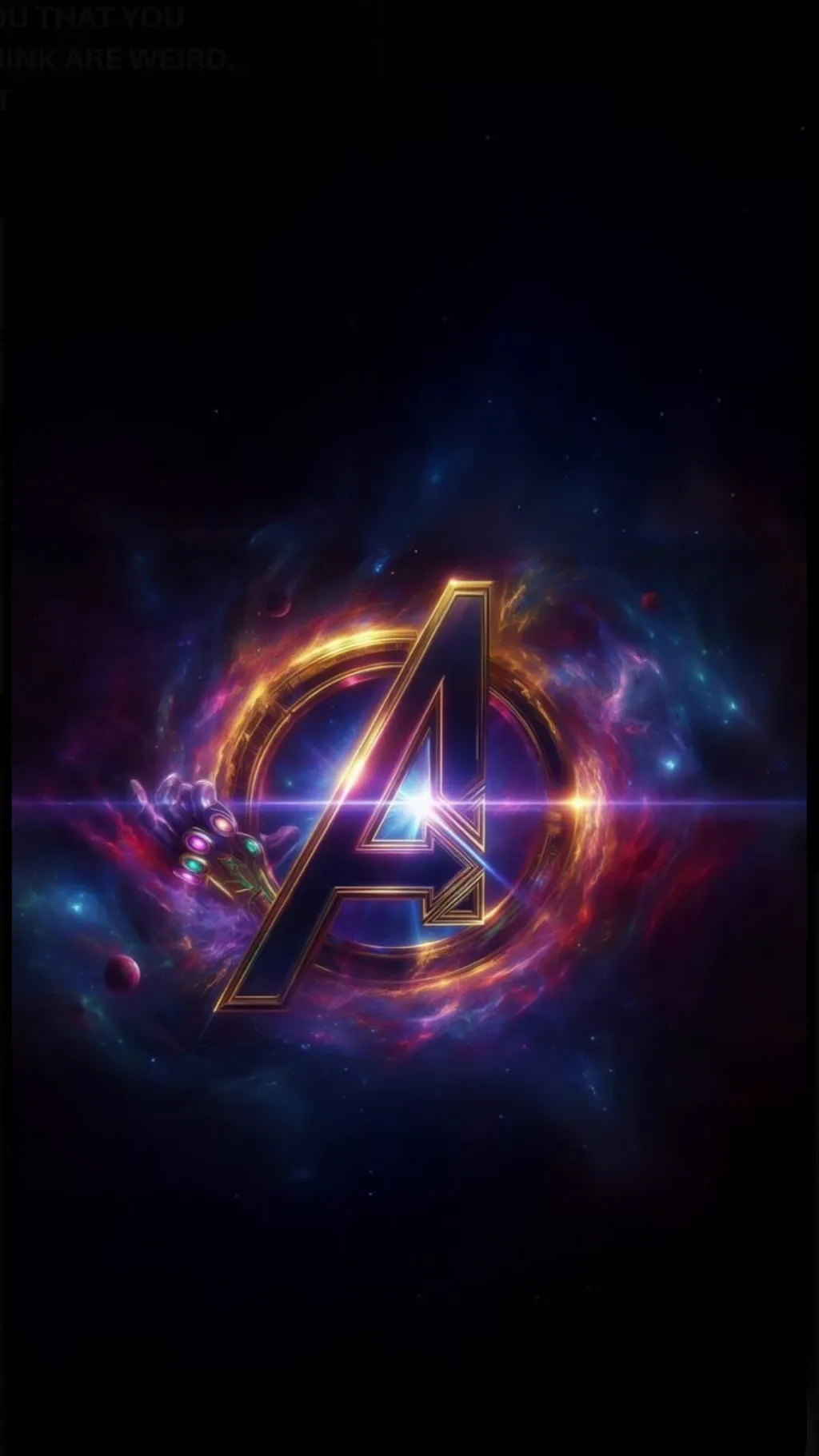 ai character: Avengers  background
