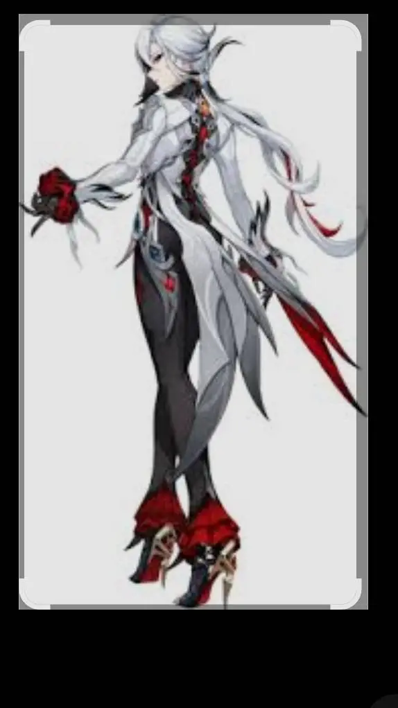 ai character: arlechino  background