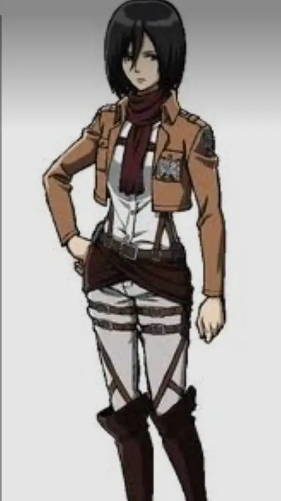 ai character: mikasa background