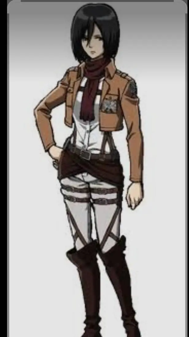 ai character: mikasa  background