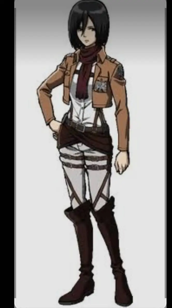 ai character: mikasa background