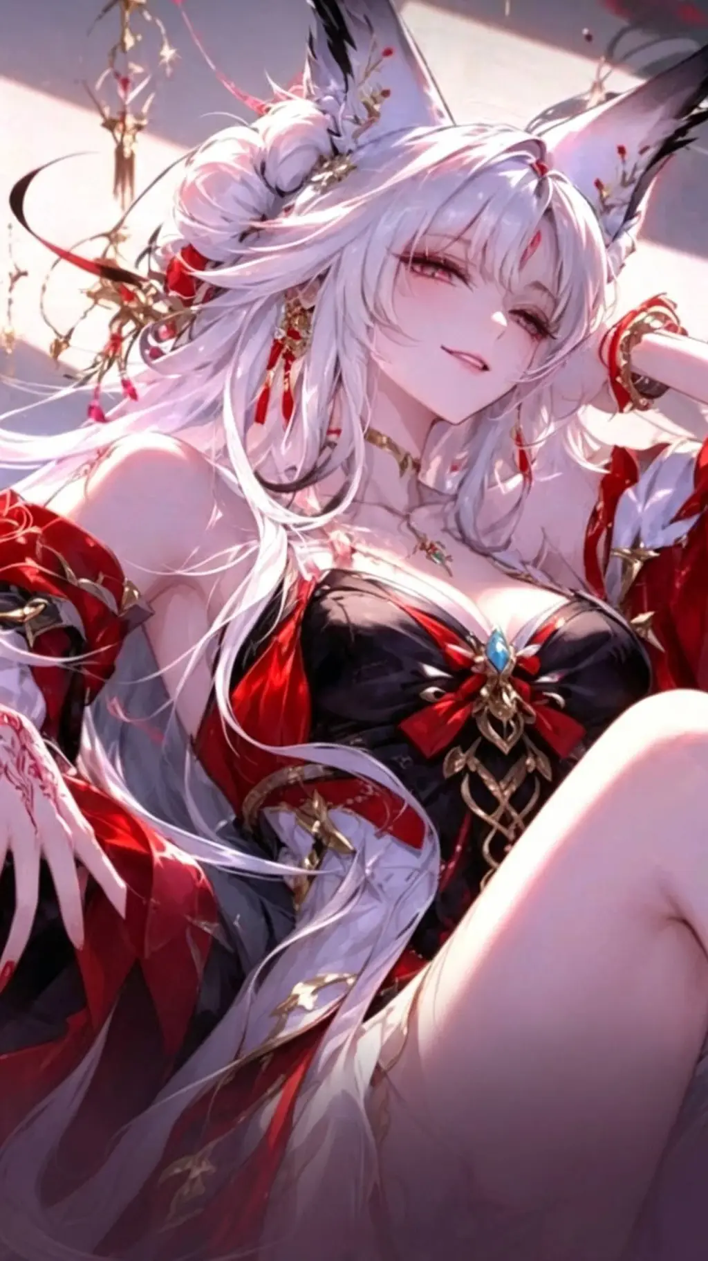 ai character: tsuki  background