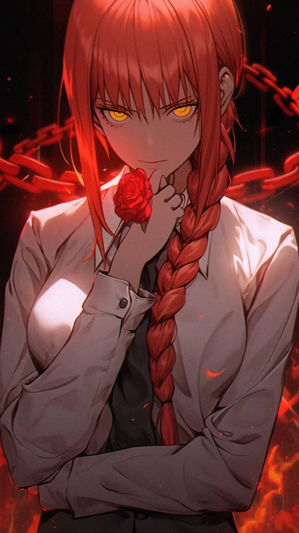 ai character: makima background